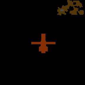 Underground minimap of Castles & Dreams (4 players)