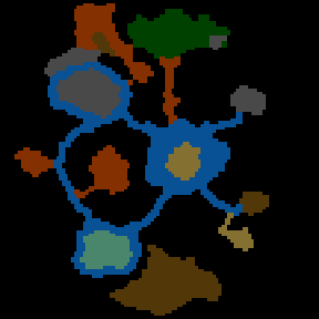 Underground minimap of Catharsis (Les anges déchus)