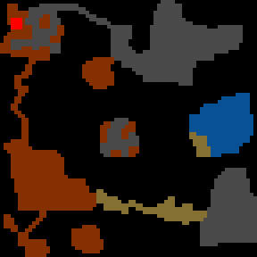 Underground minimap of Cavaleiro do Apocalipse