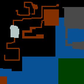 Underground minimap of Cave of the Ancestors