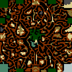 Underground minimap of Central Conflict