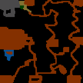 Underground minimap of Command&Conquer (Allies)