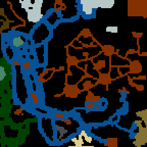 Underground minimap of Conquers 4th Edition