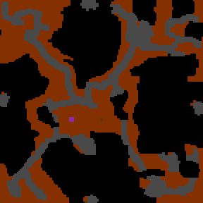 Underground minimap of Conquest of Ecran (Allies)