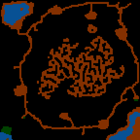 Underground minimap of Conquest Of Paradise