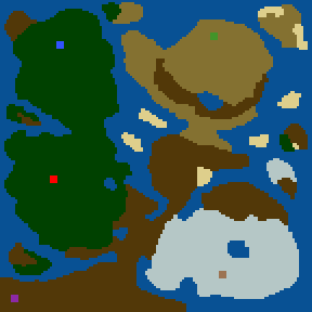 Surface minimap of Continent of War