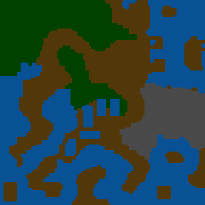 Underground minimap of Cornel