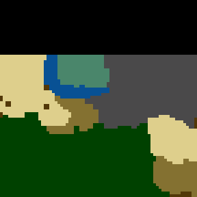 Underground minimap of Corruption