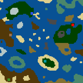Surface minimap of Cowardly Old World