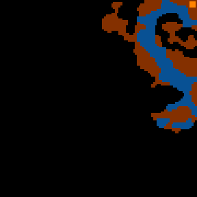 Underground minimap of Cowardly Old World