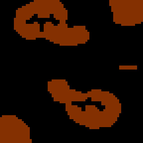 Underground minimap of Crazy Quests