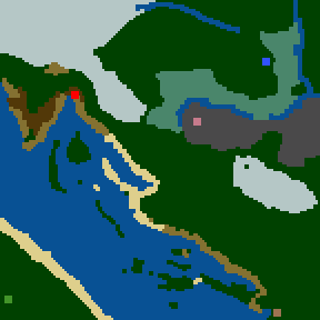 Surface minimap of Croatia