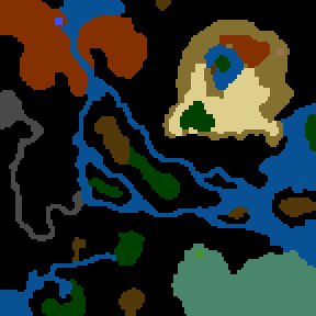 Underground minimap of Croisade