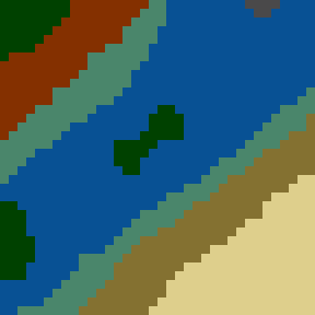 Underground minimap of Cross-country race