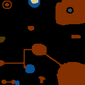 Underground minimap of Cross the Dragons