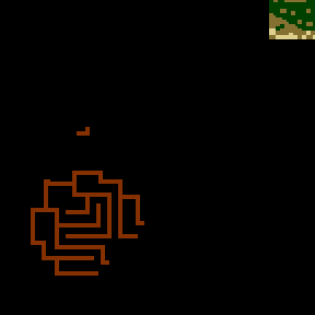 Underground minimap of Crusade