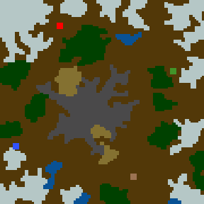 Surface minimap of Crystal Claw