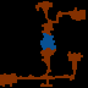 Underground minimap of Crystal of Snow Lady
