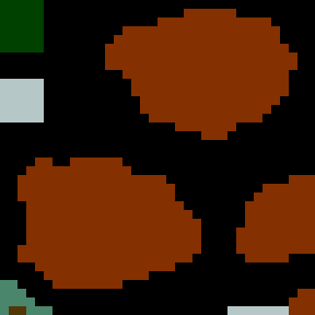 Underground minimap of Crystal Sword