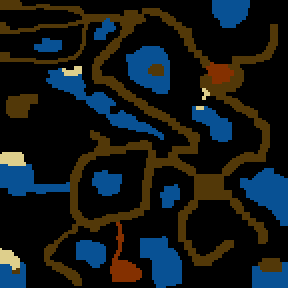 Underground minimap of Cud