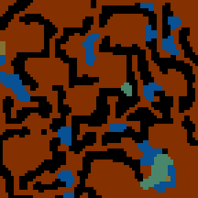 Underground minimap of Czerwony Baron