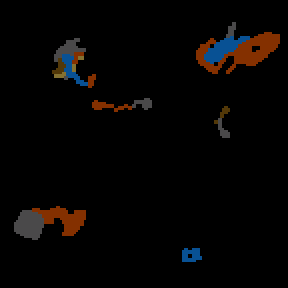 Underground minimap of Daedlia