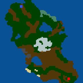 Surface minimap of Danger Zone
