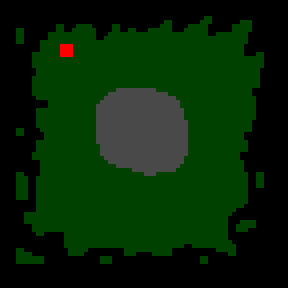 Surface minimap of Dark time