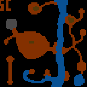Underground minimap of Dark Times