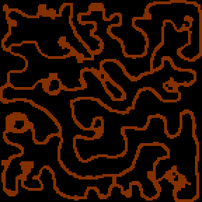 Underground minimap of Das Unentdeckte Land