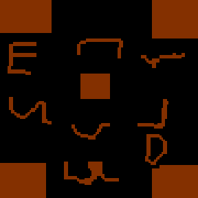 Underground minimap of Das zerfallene Königreich