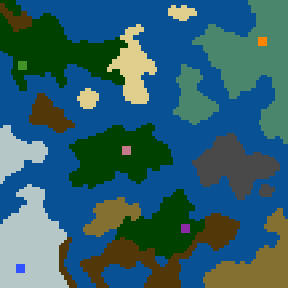 Surface minimap of Days of Glory