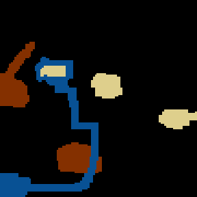 Underground minimap of Dead Heroes' Tavern