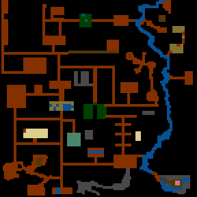Underground minimap of Death or Glory