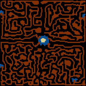 Underground minimap of Declaration of Independence