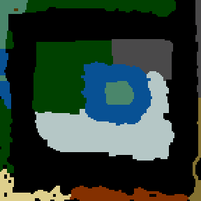 Underground minimap of Defeat Target