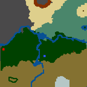 Surface minimap of Demon Knight