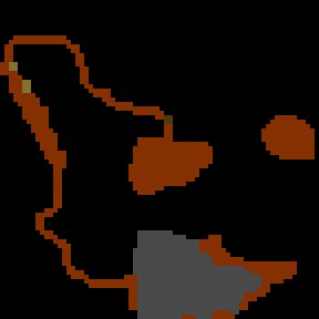 Underground minimap of Depths of Hell