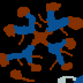 Underground minimap of Desert Storm