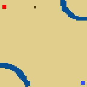 Surface minimap of Desert War 2