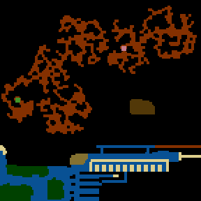 Underground minimap of Destruction Finale