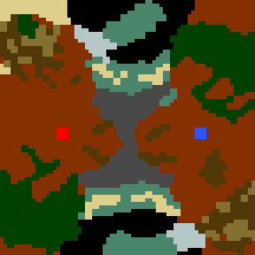 Underground minimap of Deth of Beth