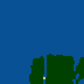 Surface minimap of Diablo 1-The past