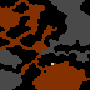 Underground minimap of Diablo II