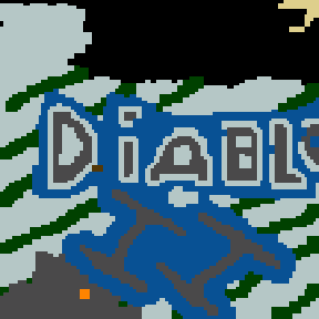 Underground minimap of Diablo of Might and Magic