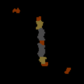 Underground minimap of Diamondhead