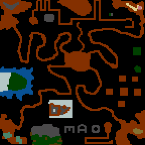 Underground minimap of Die Apokalyptischen Reiter