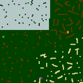 Underground minimap of Die Hard