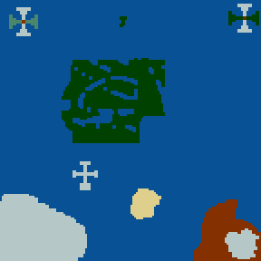 Underground minimap of Die Invasion des Titanenkönigs