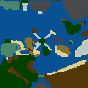 Surface minimap of Divided Destiny